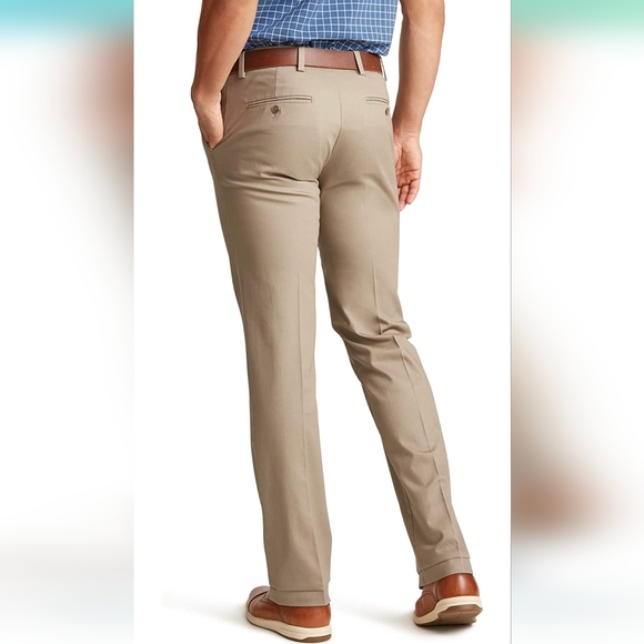 DOCKERS | Men's Straight Fit Signature Khaki Pants Lux Cotton Stretch - Picture 6 of 9